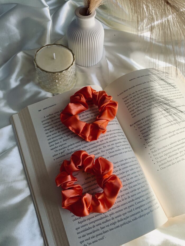 Scrunchie Slim Terracota - Imagem 2