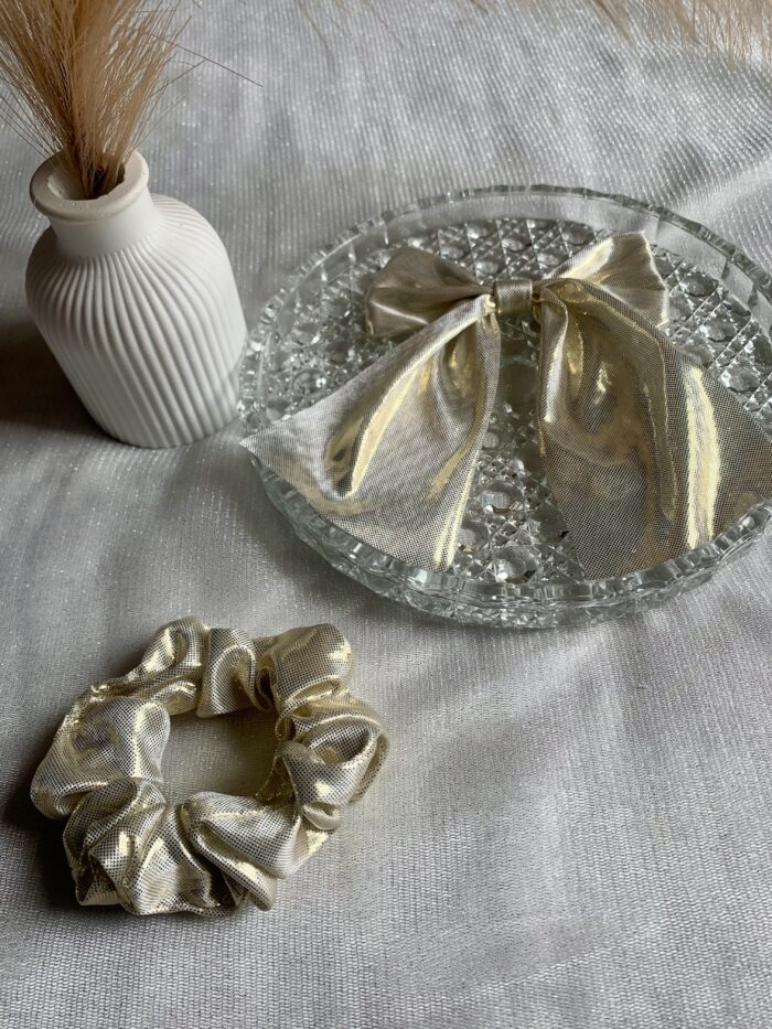 Conjunto Creme Cintilante